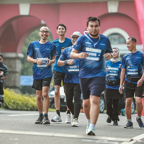 Race photo from BOGORUN 2026