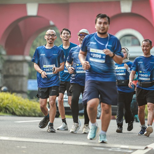 Race photo from BOGORUN 2026