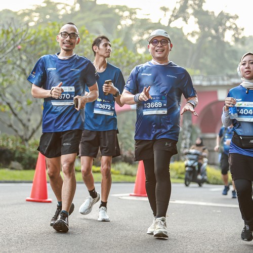 Race photo from BOGORUN 2026