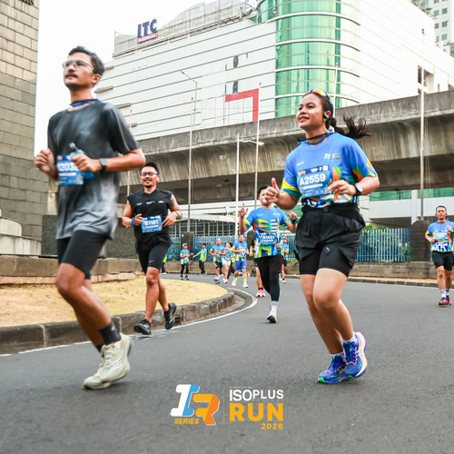 Race photo from ISOPLUS RUN 2026 - JAKARTA
