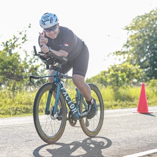 Race photo from Belitung Multisport Festival