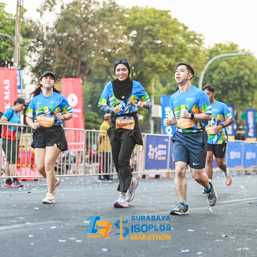 Race photo from SURABAYA ISOPLUS MARATHON 2026