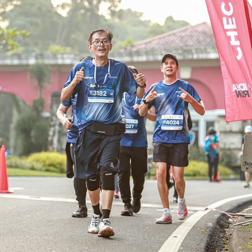 Race photo from BOGORUN 2026