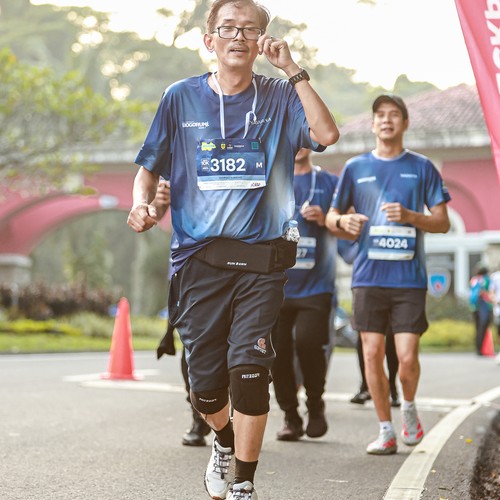 Race photo from BOGORUN 2026