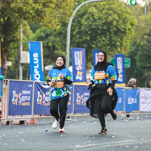 Race photo from SURABAYA ISOPLUS MARATHON 2026