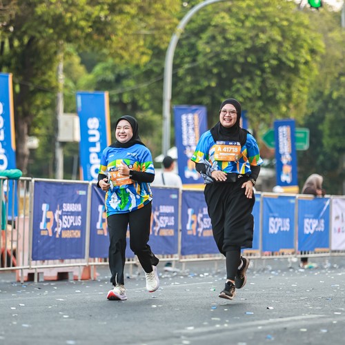 Race photo from SURABAYA ISOPLUS MARATHON 2026