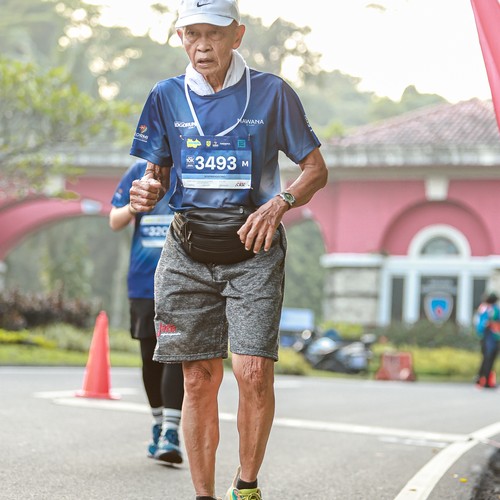 Race photo from BOGORUN 2026