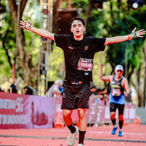 Race photo from SMARTFREN RUN 2026