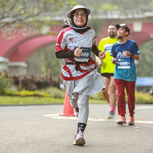 Race photo from BOGORUN 2026