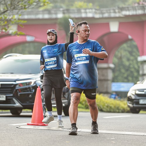 Race photo from BOGORUN 2026