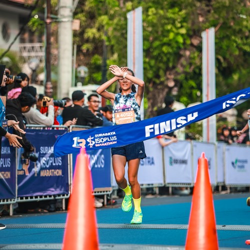 Race photo from SURABAYA ISOPLUS MARATHON 2026
