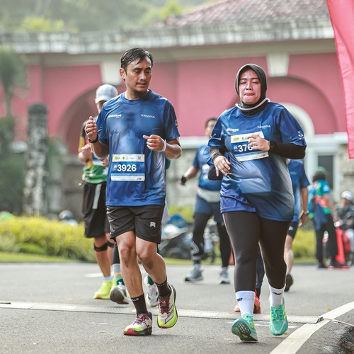 Race photo from BOGORUN 2026