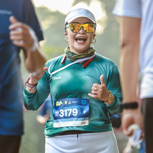 Race photo from BOGORUN 2026