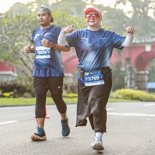 Race photo from BOGORUN 2026