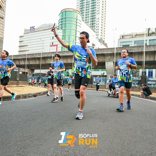 Race photo from ISOPLUS RUN 2026 - JAKARTA
