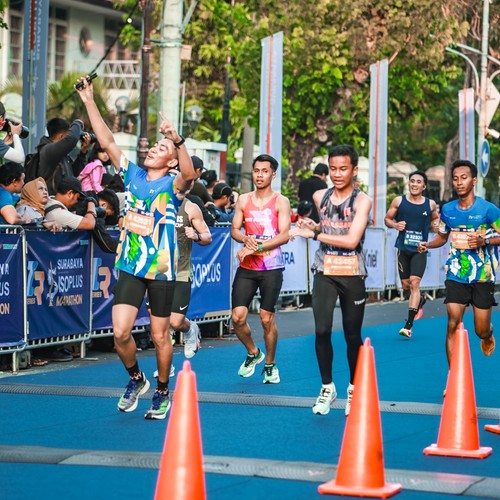 Race photo from SURABAYA ISOPLUS MARATHON 2026