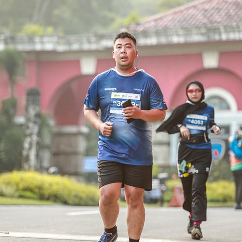 Race photo from BOGORUN 2026