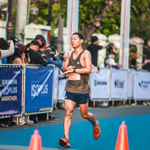 Race photo from SURABAYA ISOPLUS MARATHON 2026