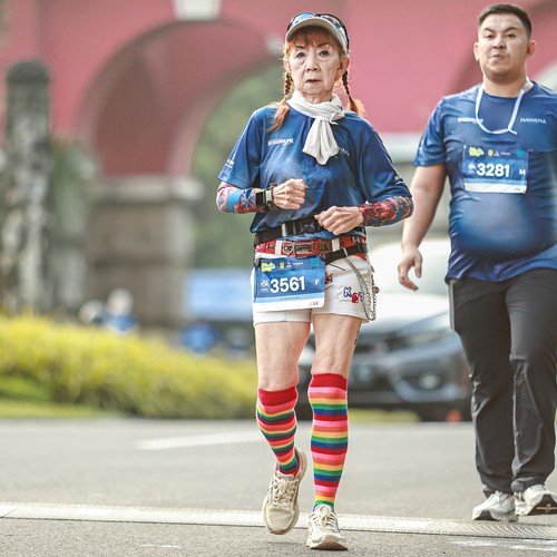 Race photo from BOGORUN 2026