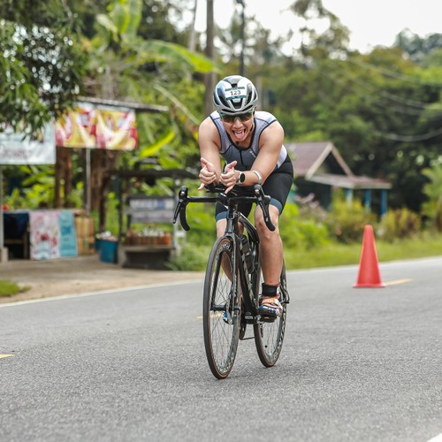 Race photo from Belitung Multisport Festival