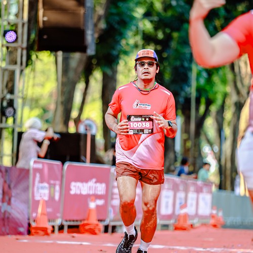 Race photo from SMARTFREN RUN 2026