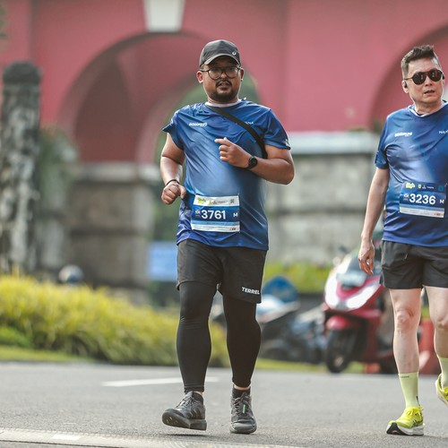 Race photo from BOGORUN 2026