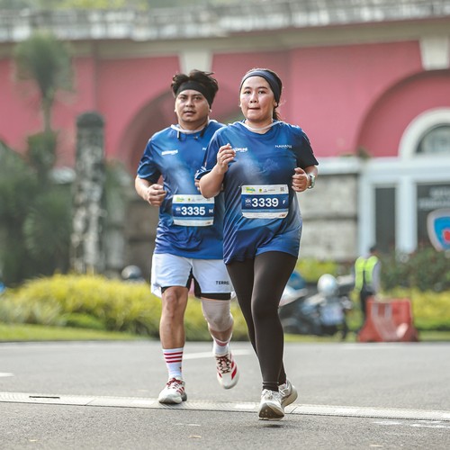 Race photo from BOGORUN 2026