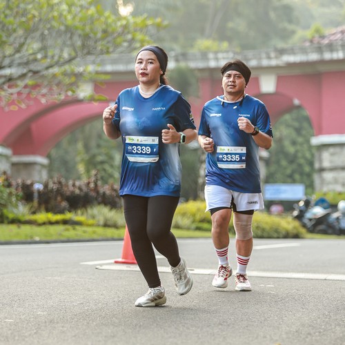 Race photo from BOGORUN 2026