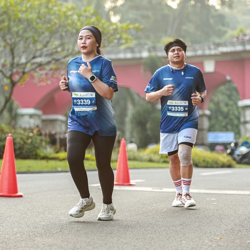 Race photo from BOGORUN 2026