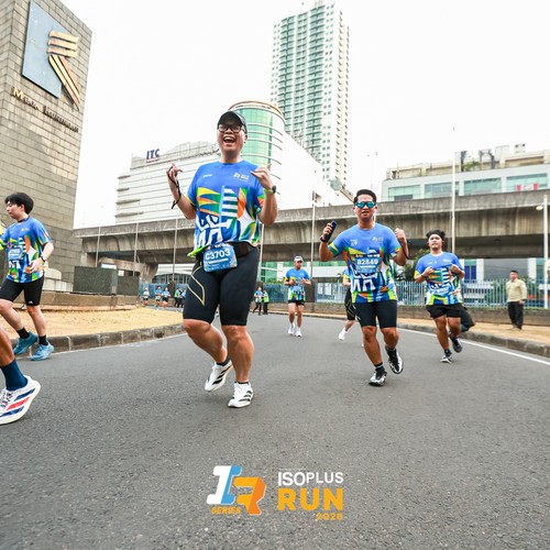 Race photo from ISOPLUS RUN 2026 - JAKARTA