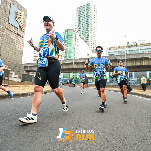 Race photo from ISOPLUS RUN 2026 - JAKARTA