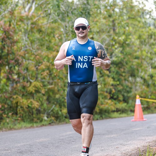 Race photo from Belitung Multisport Festival