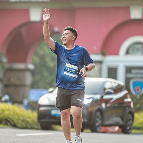Race photo from BOGORUN 2026