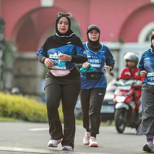 Race photo from BOGORUN 2026
