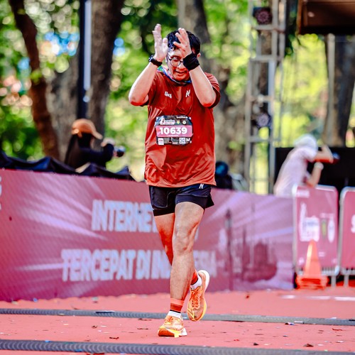 Race photo from SMARTFREN RUN 2026