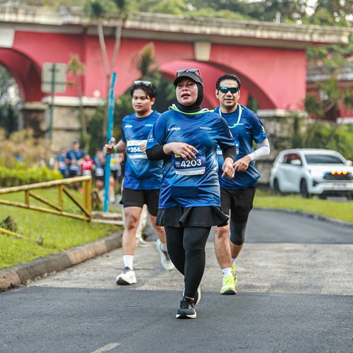 Race photo from BOGORUN 2026