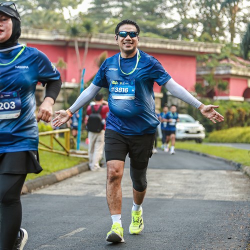 Race photo from BOGORUN 2026