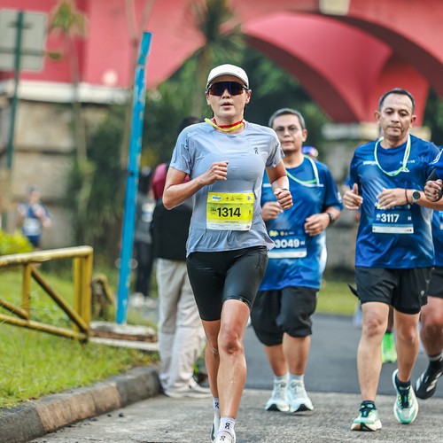 Race photo from BOGORUN 2026