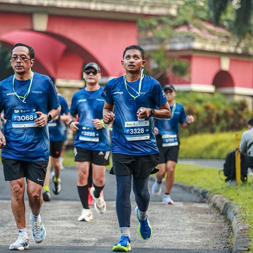 Race photo from BOGORUN 2026