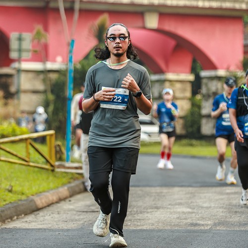 Race photo from BOGORUN 2026