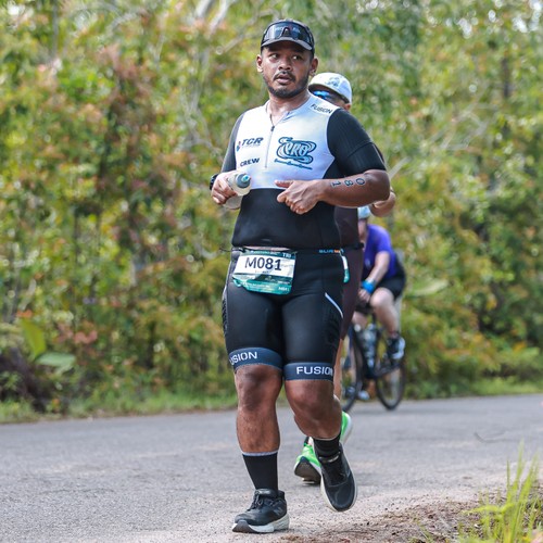 Race photo from Belitung Multisport Festival