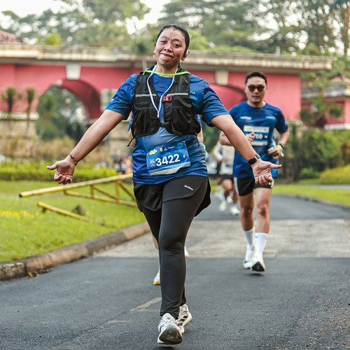 Race photo from BOGORUN 2026