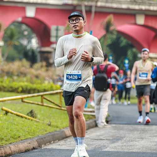 Race photo from BOGORUN 2026