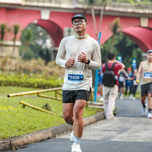 Race photo from BOGORUN 2026