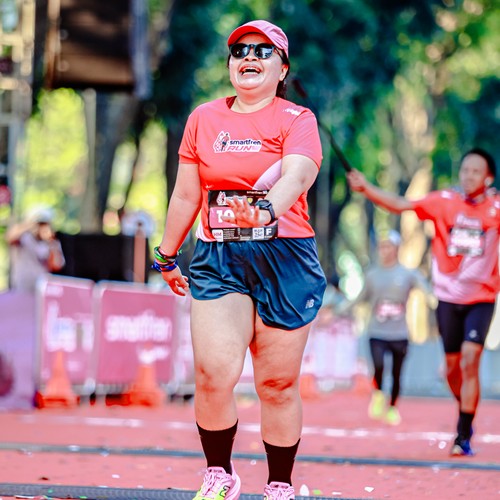 Race photo from SMARTFREN RUN 2026