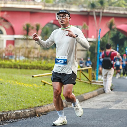 Race photo from BOGORUN 2026