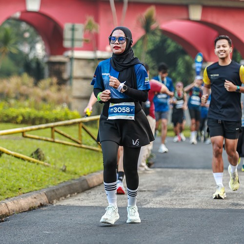 Race photo from BOGORUN 2026