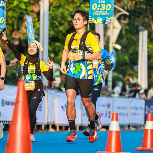Race photo from SURABAYA ISOPLUS MARATHON 2026