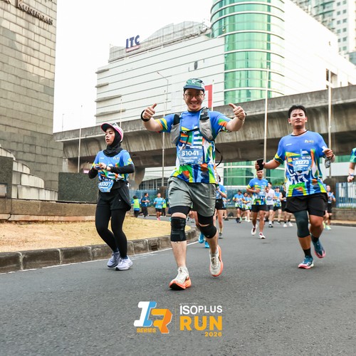Race photo from ISOPLUS RUN 2026 - JAKARTA