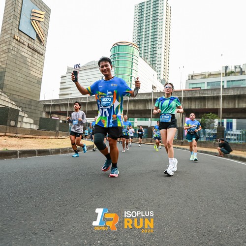 Race photo from ISOPLUS RUN 2026 - JAKARTA